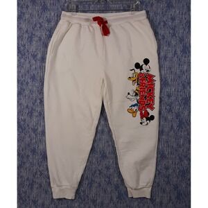 Disney Mickey Mouse & Friends Sweatpants Joggers Lounge Womens Size XL (15-17)